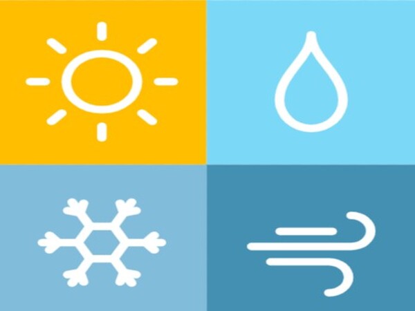 Weather planning conditions for concrete work